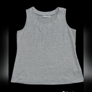 Susan Graver soft‎ gray tank L